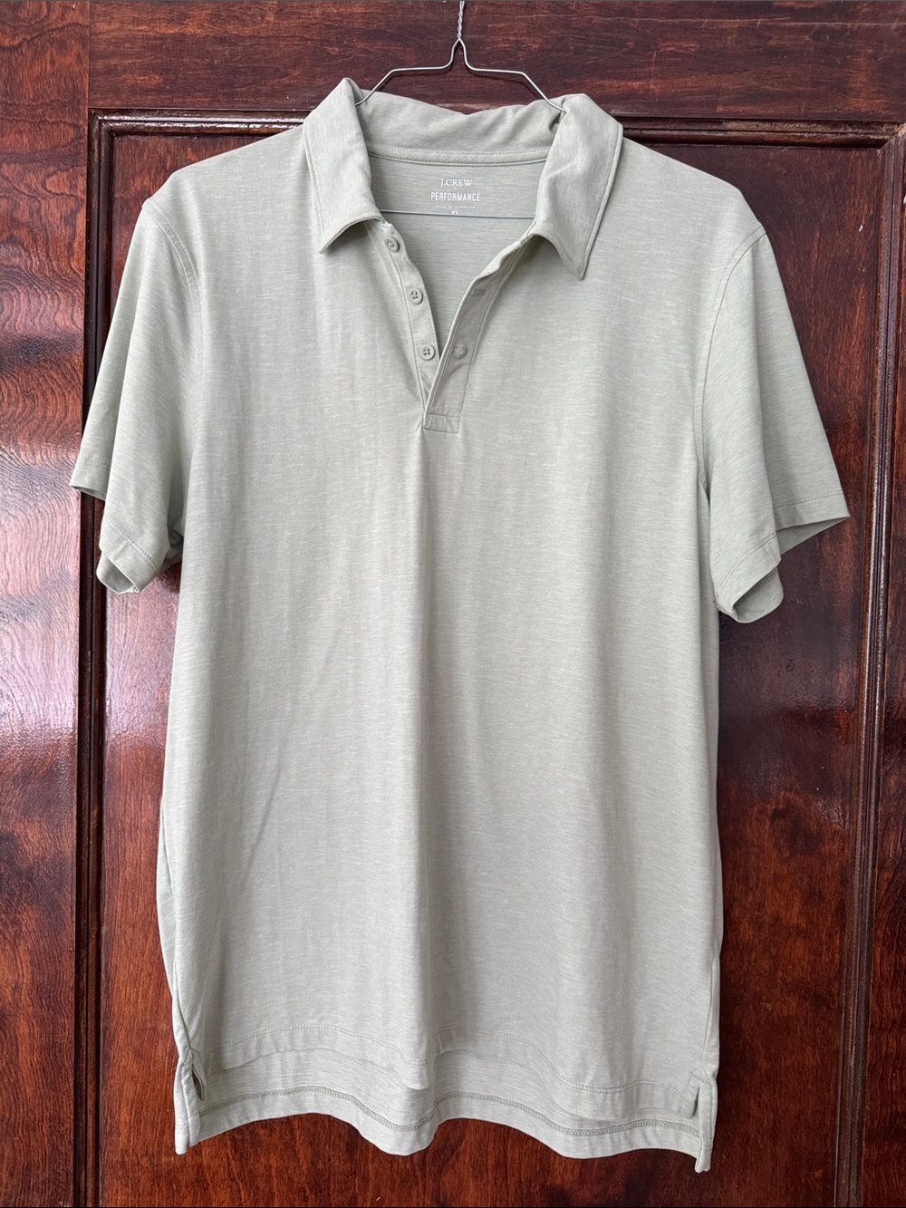 J. Crew Men's Polo in Sage Green
